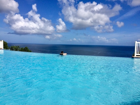 Vacation Time! What a View from the Infinity Pool!