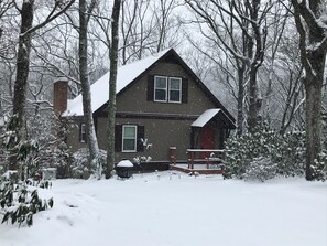 A snowy day on the Parkway 