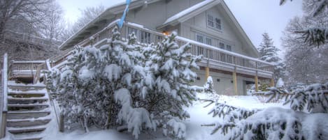 Blue Heaven Chalet is Steps Away from Beech Mountain Slopes!