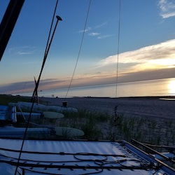 Beautiful sunsets at the beach