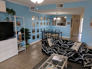 Living Room and Dining Area