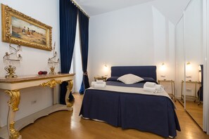 Antique and prestigious furniture in bedroom