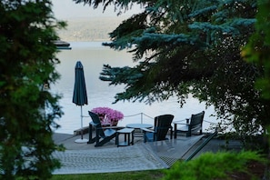 Patio by the Lake--waiting for you