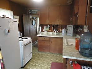 Work-in kitchen