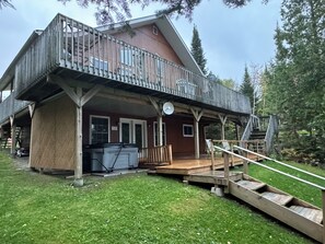 NEW 2024 Hot tub and New lower 16 x45 deck 