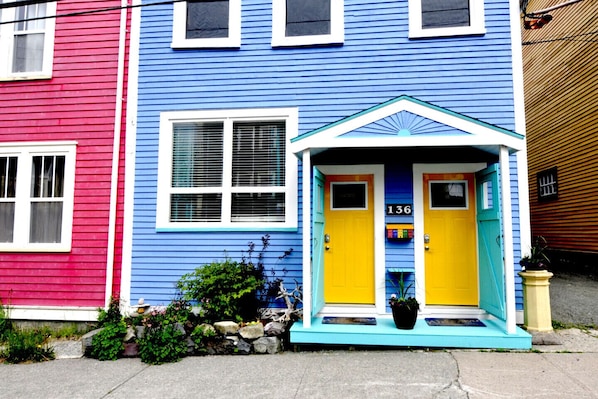 Exterior of this Jellybean Row House