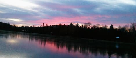 Sunset on the lake