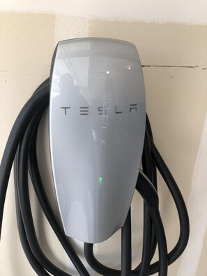 Charge any Tesla from the convenience of the garage for free.