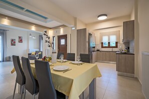 Open plan kitchen - Dining room,Gallos,Rethymno