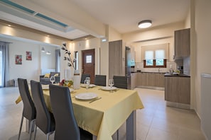 Open plan kitchen - Dining room,Gallos,Rethymno