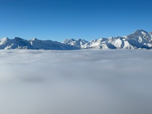  Skiing Panorama Above the Clouds - Dec. 14, 2023