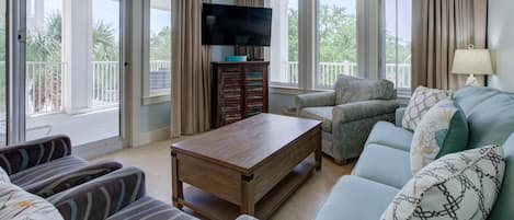 Open Concept Living and Dining Area