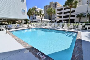 Partial Ocean View and Steps to Beach