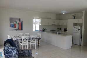 Kitchen and dining
