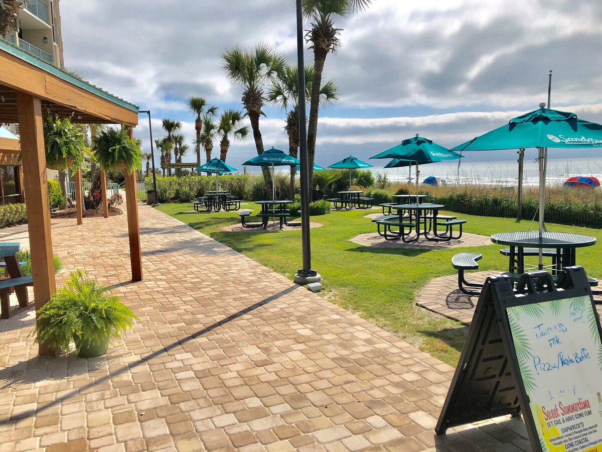 BEAUTIFUL COASTAL VIEWS FROM THE LARGE BALCONY IN THIS 3BD CONDO