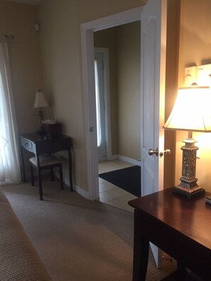 Private front entrance on main level