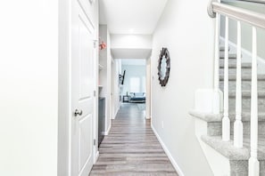 Hallway from front door.