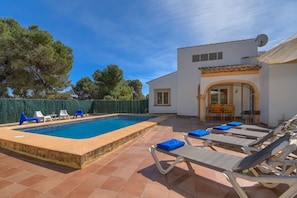with private pool and terrace