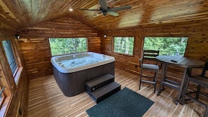 Come relax in our brand new spa room!