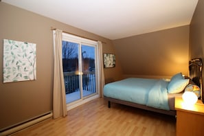 1st Main Bedroom with its private balcony