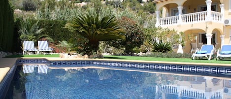Spacious, elegant villa with private pool.