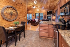 Welcome to our spacious and stylish cabin with all the comforts of home!! 