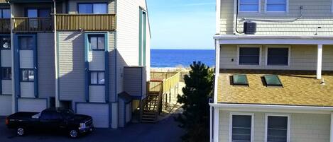 Ocean view from balcony