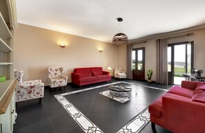 Lobby sitting area