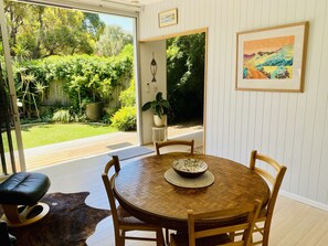 North facing indoor/outdoor living