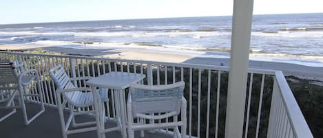 Gorgeous 3rd floor balcony view