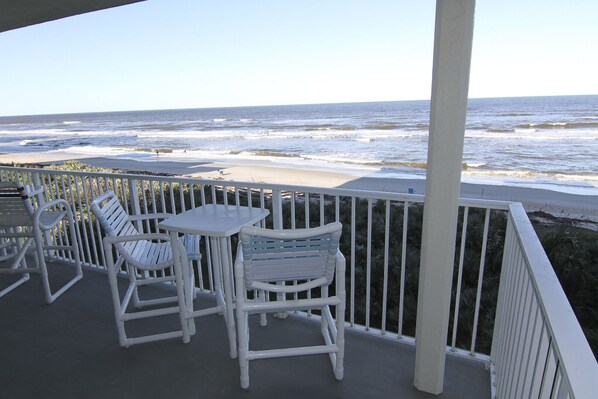 Gorgeous 3rd floor balcony view