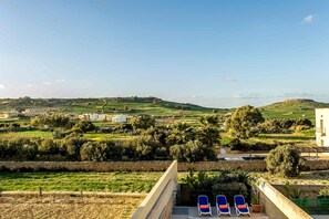 Countryside view from Four Winds holiday home in Gozo