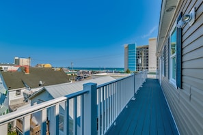 Ocean view from the deck