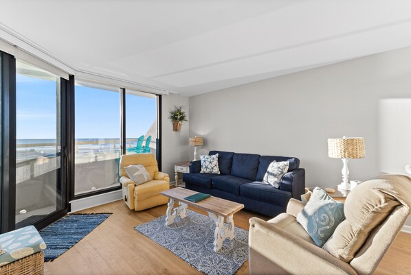 Oceanfront Living Room