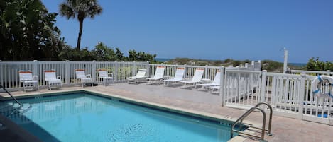 Beachfront Pool On Indian Rocks Beach! Just down the stairs from - Beachfront Pool On Indian Rocks Beach! Just down the stairs from this unit