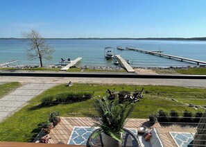 View from the upper deck off the master suite.
