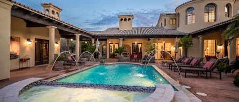 Welcome to Villa Solare, a large privately-gated estate in North Scottsdale.