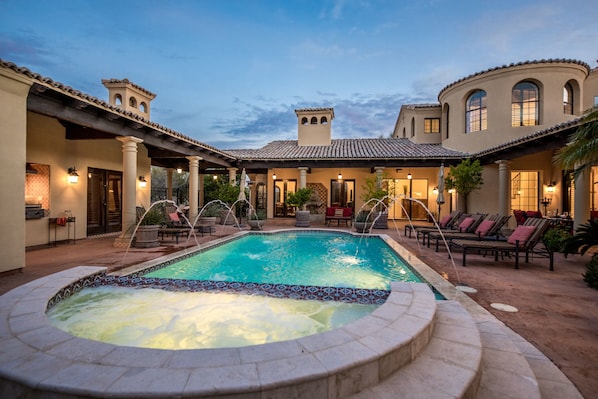Welcome to Villa Solare, a large privately-gated estate in North Scottsdale.