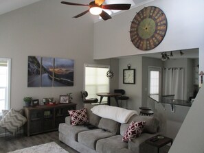Living Room with super comfy couch.