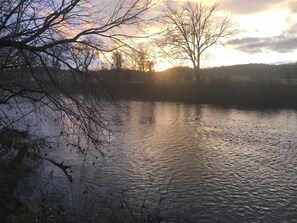 View from front porch looking towards Highway 66