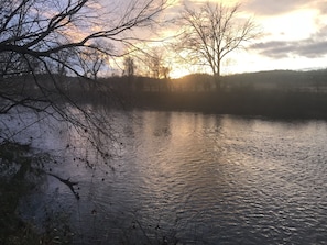 View from front porch looking towards Highway 66