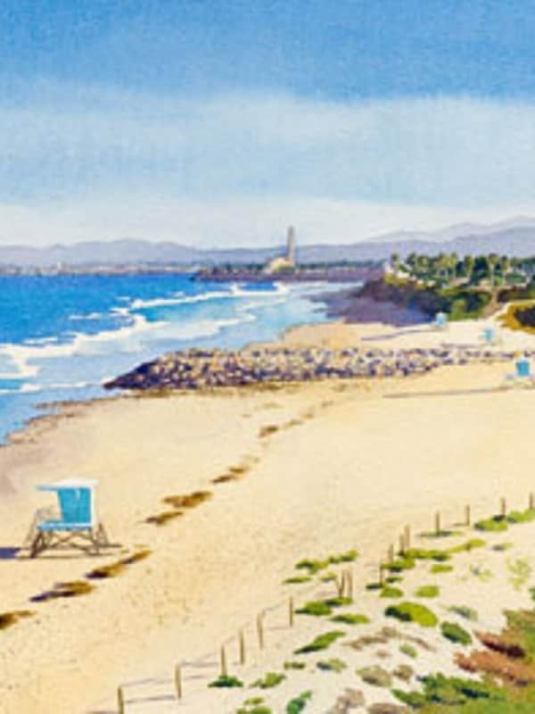 South Carlsbad Ponto Beach located less than a mile from our Beach Spa Getaway!