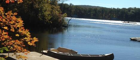 Enjoy a boat ride by canoe, rowboat, pedal boat, kayak or even paddle board!