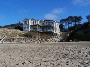 view from the beach 