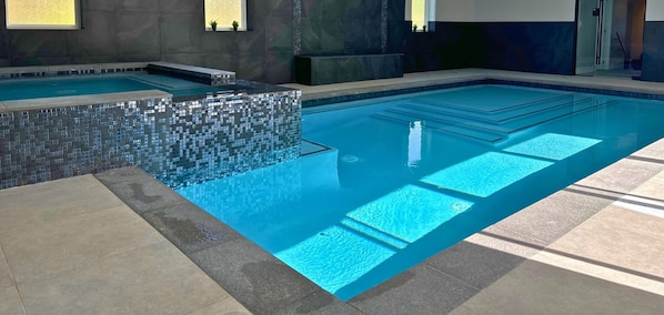 Indoor Swimming Pool with Hot Tub
