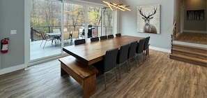 Dining Area on the Upper Level