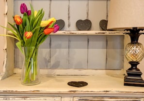 dresser in dining room