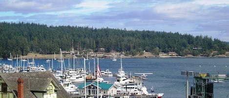 Looking out from the deck of Churchill Plaza #1