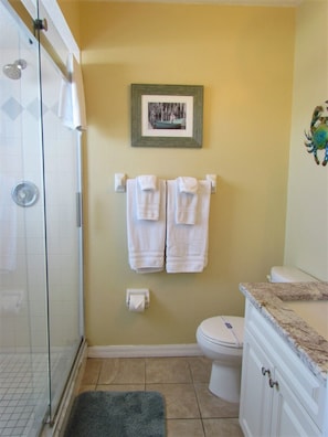 Private and Attached Master Bathroom With A Walk in Shower - Private and Attached Master Bathroom With A Walk in Shower
