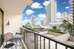 Relax on your private balcony!